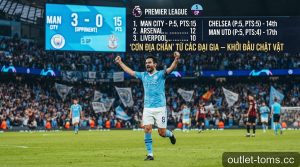 Ngoại hạng Anh sau 5 vòng: Man City độc tôn, ‘cơn địa chấn’ từ các đại gia